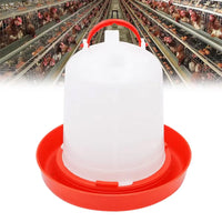 Thickened Chick Waterer Drinker Bucket Automatic Feeder for Chicks Poultry