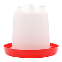 Thickened Chick Waterer Drinker Bucket Automatic Feeder for Chicks Poultry