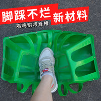 Automatic Chicken Feeder with Lid, Large Capacity Poultry Feed Dispenser, Spill-Proof Design