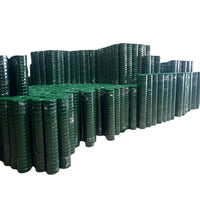 Dutch Wire Mesh Fence for Chicken Farming, Breeding, Dipped Plastic Coated, Enclosure Barrier, Green Garden Fence, Warehouse Isolation Net