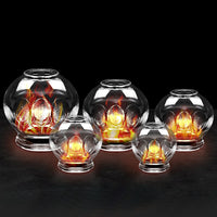 Chenye Glass Cupping Set for Traditional Chinese Medicine, Vacuum Cupping Therapy Tools for Home and Professional Use