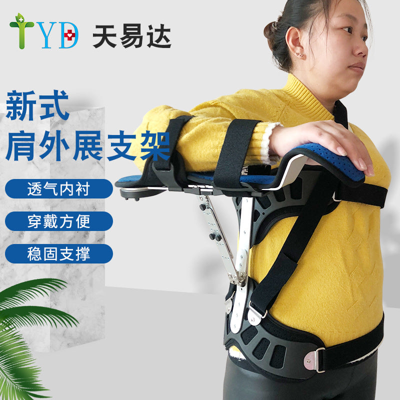 Adjustable Shoulder Abduction Brace for Fracture and Shoulder Injury Fixation - Arm Adjustable Shoulder Joint Abduction Support
