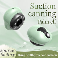 Electric Gua Sha Massager with Red Light Heating, Portable Cupping and Meridian Dredging Device