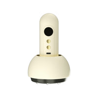 Rechargeable Electric Cupping Therapy Massager with Heat Function and Strong Suction, Portable Wireless Vacuum Scraping Device for Acupoints