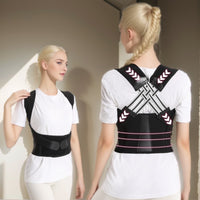 Posture Corrector for Men and Women, Back Brace for Hunchback Prevention, Shoulder Opening, Chest Support, Back Straightening, Waist Slimming, Student Posture Correction