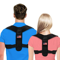 Adjustable Posture Corrector for Adults, Back Support Brace for Men and Women, Hunchback Correction Belt
