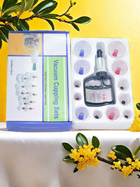 Wholesale Export Vacuum Cupping Therapy Set with Suction Pump and Cups for Home Use
