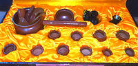Taishan Bianstone 28-Piece Set Bian Que Si Bin Tang Cupping Device Acupressure Stick Gua Sha Plate Warm Moxibustion Therapy Tool