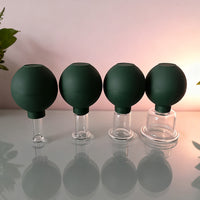 Household Vacuum Silicone Facial Cupping Set for Face Lifting and Skin Care