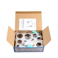 Kangzhen Vacuum Cupping Set 10 Cups for Home Use and Gifting, Semi-Thickened Cups
