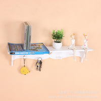Wholesale PVC Eco-Friendly American Style Clothing Store Wall Hollow Heart Wall Hanging Decor Key Hook