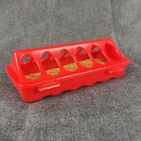 芦丁鸡喂食器鸽子鹌鹑饮水器小雏鸡饮水器食饲料盒自动喂鸡