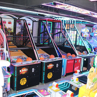 Arcade Basketball Machine for Adults - Large Deluxe Indoor Coin-Operated Shooting Game