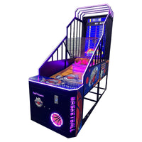 Arcade Basketball Machine for Adults - Large Deluxe Indoor Coin-Operated Shooting Game