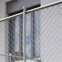Farm Green Plant Climbing Rope Net Zoo Isolation Protection Net Roof Anti-fall Buckle Rope Net