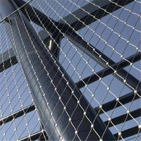 Farm Green Plant Climbing Rope Net Zoo Isolation Protection Net Roof Anti-fall Buckle Rope Net