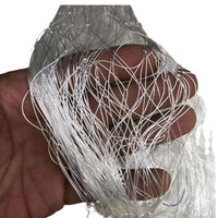 White Nylon Netting Polyester Net Aquaculture Fishing Net Pull Net High Strength Monofilament Multifilament