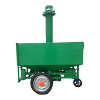 Small Poultry Feed Cart, Electric Push-Type Feeder for Chickens, Ducks, and Geese, Automatic Feeding Machine