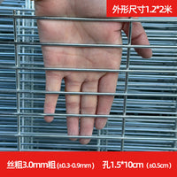 Galvanized Welded Wire Mesh Panel for Pigeon Lofts, Dog Cages, and Fencing - Heavy Duty Rust-Resistant Protection Net