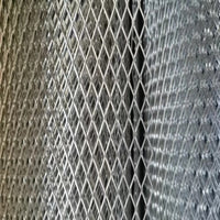 Diamond Steel Mesh Fence for Livestock Enclosure, Poultry and Fish Pond Protection, Corn Netting, Plastering Mesh, Aquaculture PVC Coated Gabion Net