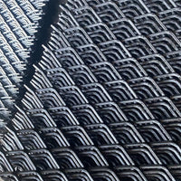 Diamond Steel Mesh Fence for Livestock Enclosure, Poultry and Fish Pond Protection, Corn Netting, Plastering Mesh, Aquaculture PVC Coated Gabion Net