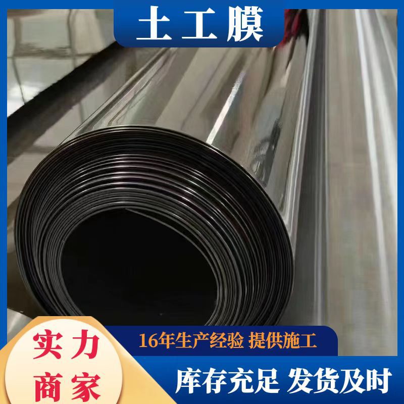 HDPE Geomembrane Liner for Anaerobic Ponds, Pig Farms, Biogas Digesters - Double Smooth Surface