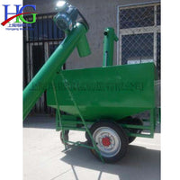 Electric Poultry Feed Dispenser for Chickens and Ducks, Small Farm Smart Feeding Machine