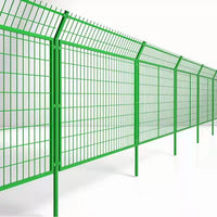 Photovoltaic Power Station Iron Wire Mesh Fence Orchard Safety Breeding Enclosure Road Isolation Protection Net Frame Guardrail Net