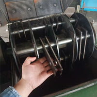 Farm Hammer Mill Feed Crusher 420 Automatic Feeding Pulverizer Cyclone Gourd Vine Breaker