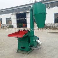 Farm Hammer Mill Feed Crusher 420 Automatic Feeding Pulverizer Cyclone Gourd Vine Breaker