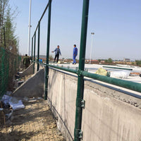 4-Meter High Chain Link Fence for Tennis Courts and Farm Area Isolation