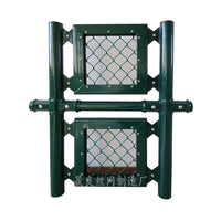 4-Meter High Chain Link Fence for Tennis Courts and Farm Area Isolation