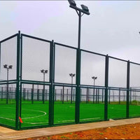 Galvanized PVC Coated Chain Link Fence for Sports Fields, Farms, and River Protection