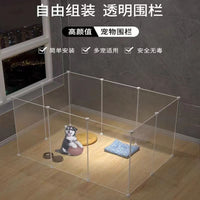 Pet Playpen Dog Isolation Gate Indoor Small Dog Teddy Fence Household Crate Kennel