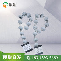 厂家批发畜牧自动养猪设备塞盘料线配件养殖猪舍喂料尼龙塞盘链条