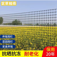 Durable Plastic Poultry Fencing Mesh for Gardens and Farms - Chicken, Duck, and Vegetable Protection Net