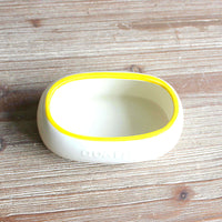 Ceramic Pet Bowl for Food and Water - Ideal for Quail and Small Birds