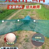Large Import Fishing Net, Trap Net, Fish and Shrimp Catching Trawl Net, River Net Cage, Foldable Eight-Character Shrimp Cage