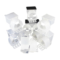 Pigeon Feeder External Hanging Food Box for Breeding Chickens and Racing Pigeons, Single/Double Head Automatic Feeder