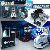 Phantom Sky VR Game Machine Motorcycle Commercial Racing Driving Simulator VR Experience Hall Equipment All-in-One