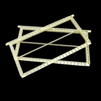 Beekeeping Honeycomb Frame Kit Plastic Honeycomb Box Frame for 500g/250g Cut Comb Honey Beekeeping Tools