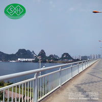 Bridge River Guardrail 304 Stainless Steel Composite Pipe Fence Landscape Handrail Anti-collision Barrier Protective Railing
