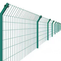 Highway Guardrail Mesh Airport Railway Elevated Anti-throw Net Green Double-sided Wire Frame Breeding Fence Iron Wire