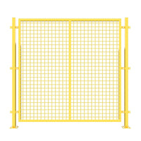 Industrial Workshop Safety Fence Wire Mesh Partition for Warehouse and Factory, PVC Coated Barrier Net