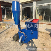 Automatic Feeding Forage Crusher for Fresh Straw and Hay, Large-Scale Rice Straw Shredder