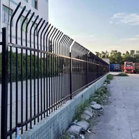 Zinc Steel Fence for Schools, Communities, Courtyards, Villas, Factories, and Construction Sites - Iron Railing