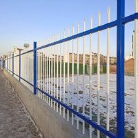 Zinc Steel Fence for Schools, Communities, Courtyards, Villas, Factories, and Construction Sites - Iron Railing