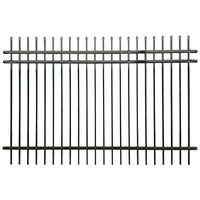 Zinc Steel Fence for Schools, Communities, Courtyards, Villas, Factories, and Construction Sites - Iron Railing
