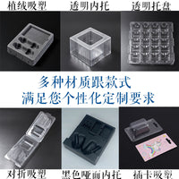 Transparent Anti-Static PET Blister Tray for Electronic Components Storage and Packaging