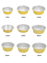Disposable Aluminum Foil Hot Pot Cookware for Outdoor Camping Picnic Air Fryer Baking Fish Meal Box